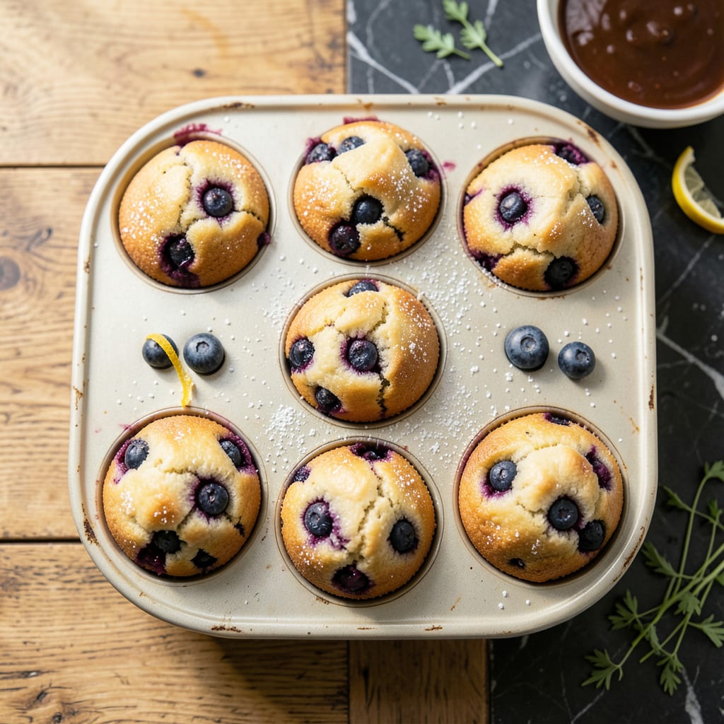 fat free blueberry muffin recipe detailed visual guide