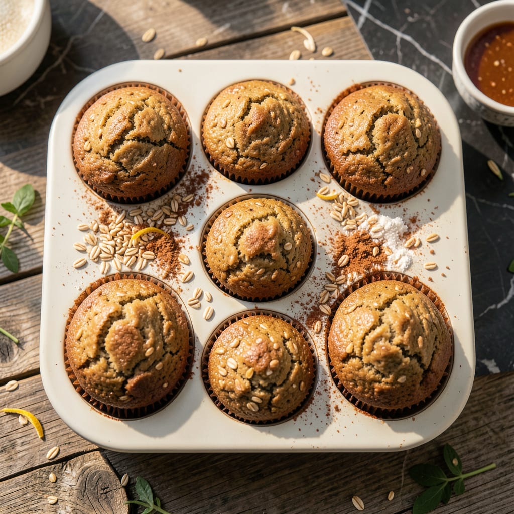Fat Free Bran Muffin Recipe: Moist and Wholesome Morning Bites example with annotations