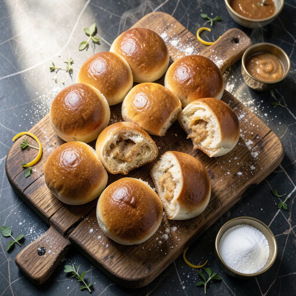 Fat Free Buns Recipe: Light and Fluffy Without the Guilt illustration with key details