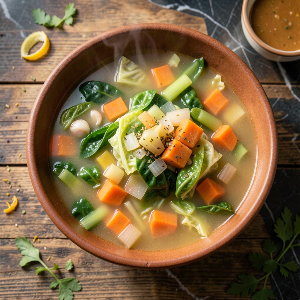 Fat Free Cabbage Soup Recipe: Light and Comforting Bowl detailed visual guide