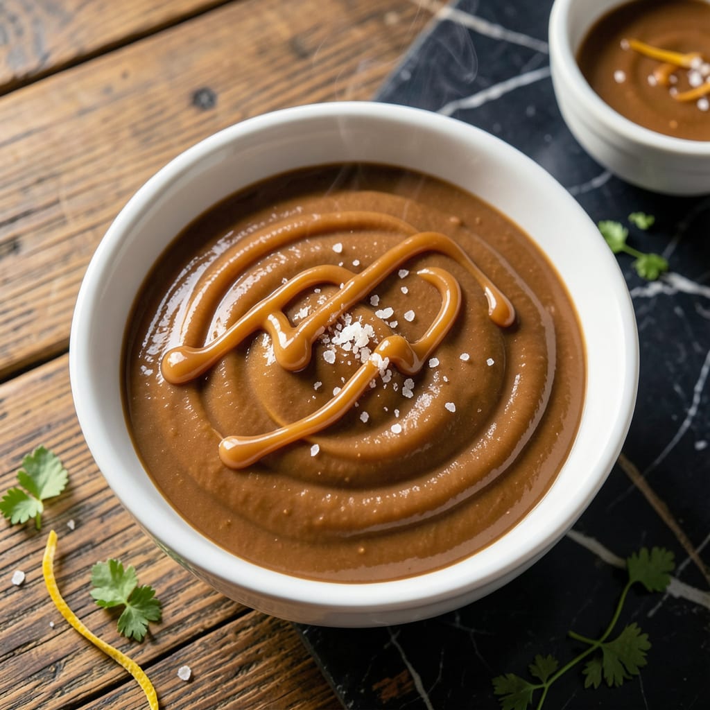 Fat Free Caramel Dip Recipe: Sweet Indulgence Without the Guilt example with annotations