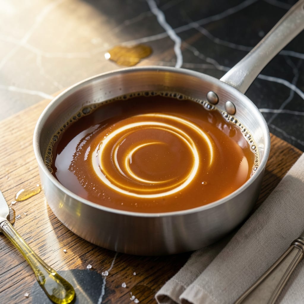 Fat Free Caramel Recipe: Silky Sweetness Without the Guilt illustration with key details