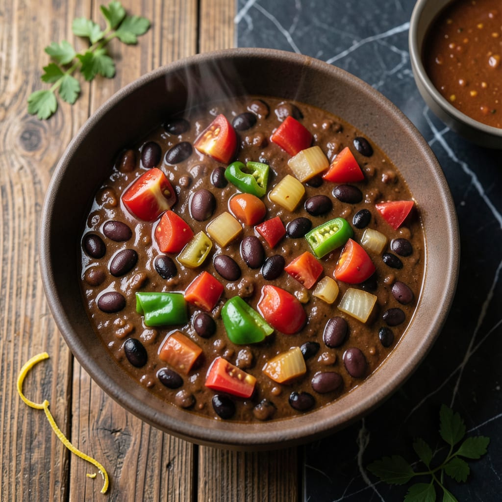 Fat Free Chili Recipe: Hearty Flavor Without the Fat illustration with key details