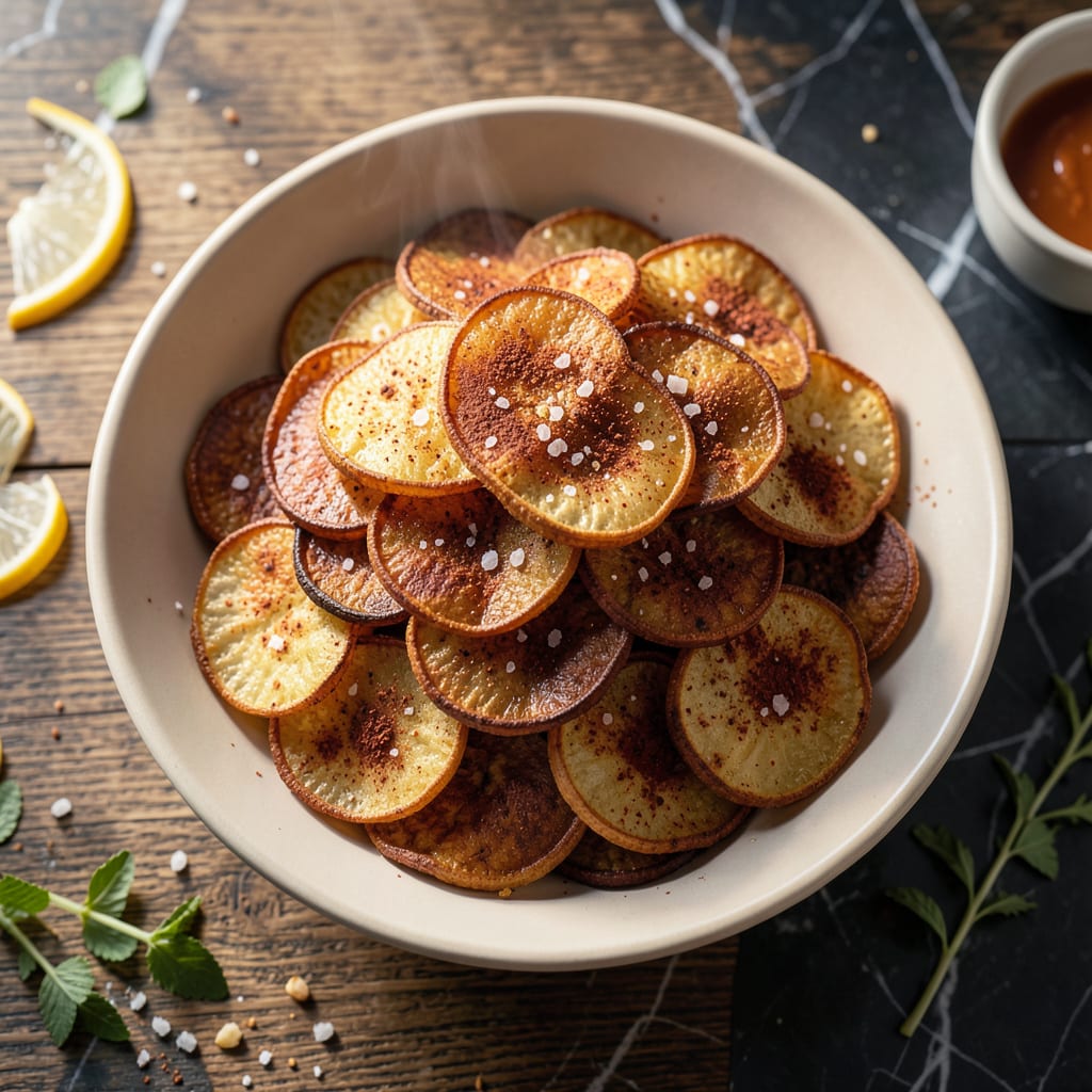 Fat Free Chips Recipe: Crispy Oven Baked Delight Without the Guilt