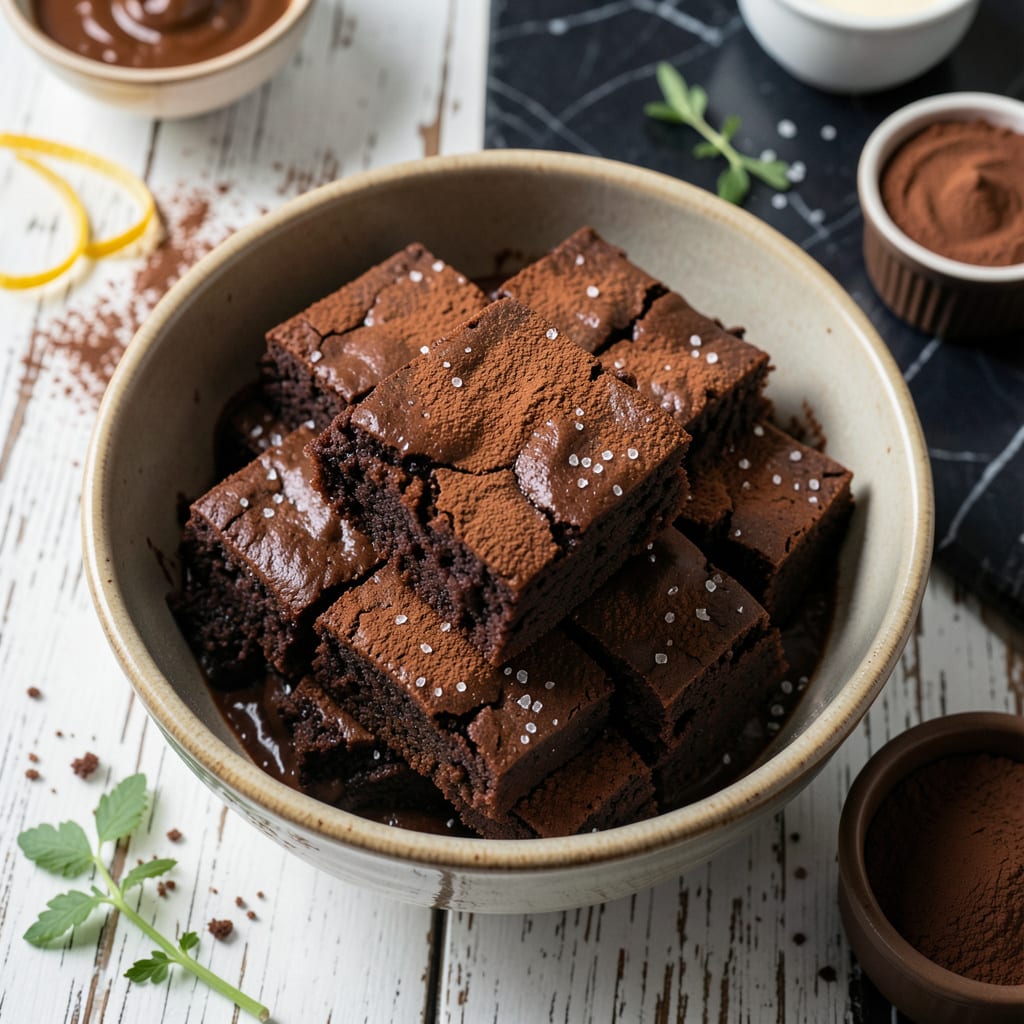 Comprehensive Fat Free Chocolate Brownie Recipe: Decadent Fudgy Texture Without the Butter visual reference