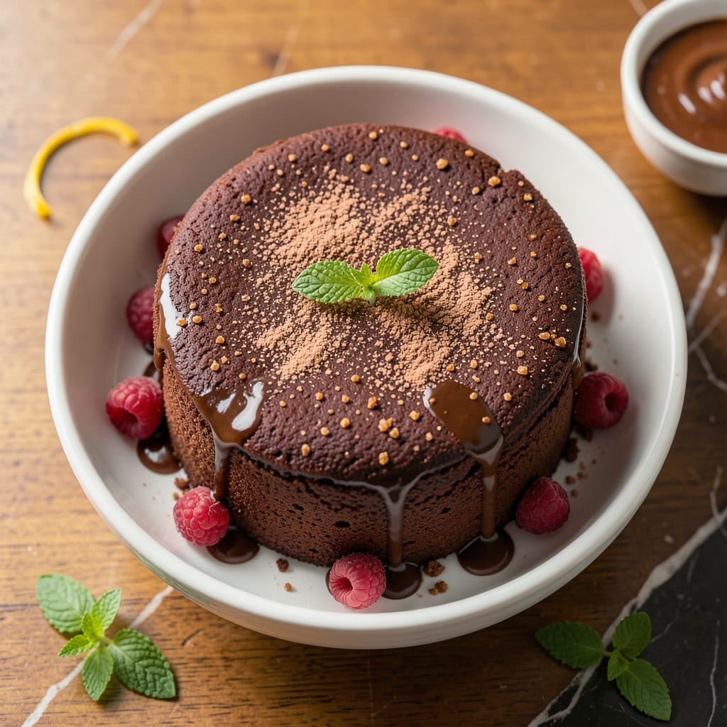 Complete Fat Free Chocolate Cake Recipe: Decadent Moistness Without the Butter overview image