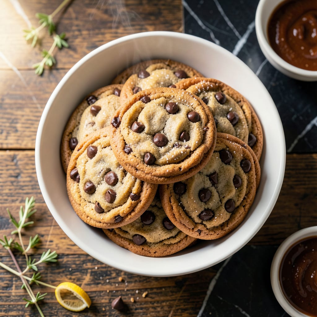 Fat Free Chocolate Chip Cookie Recipe: Chewy Indulgence Without the Butter example with annotations