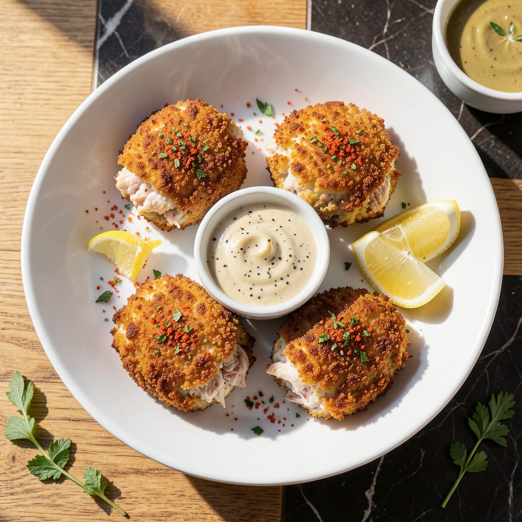Fat Free Crab Cake Recipe: Crispy Edges Without the Guilt