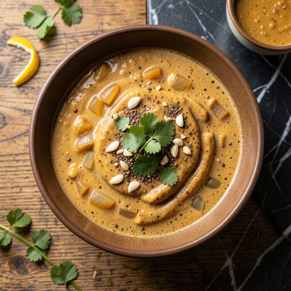 Fat Free Curry Recipe: Bold Spice Without the Oil example with annotations