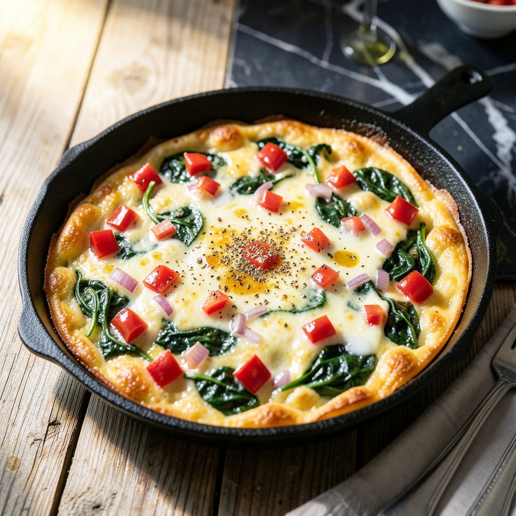 Fat Free Frittata Recipe: Fluffy Eggs Without the Guilt