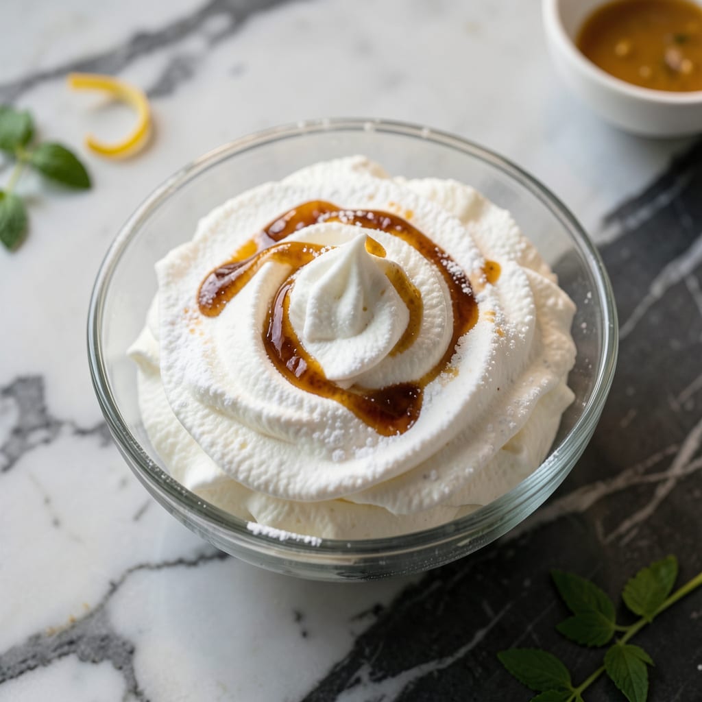 Comprehensive fat free half and half whipped cream recipe visual reference