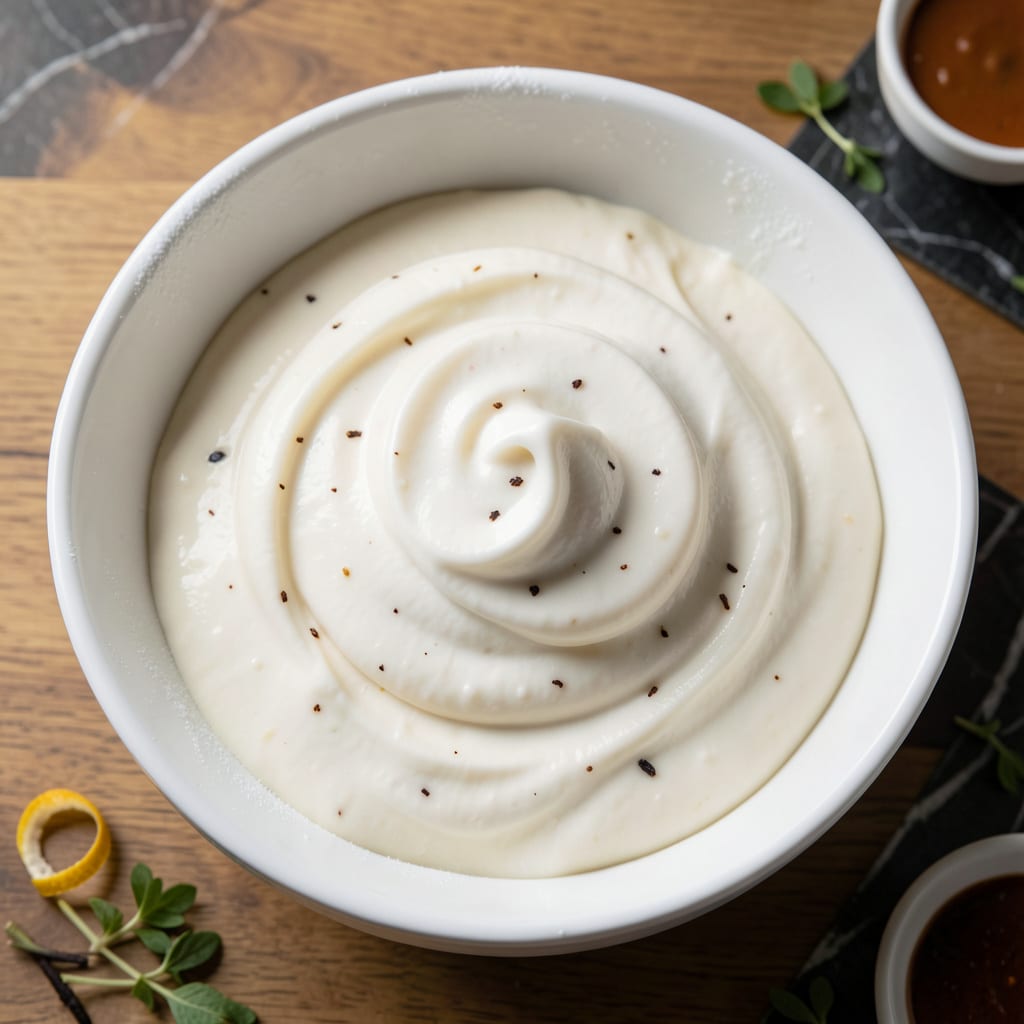Complete fat free icing recipe overview image