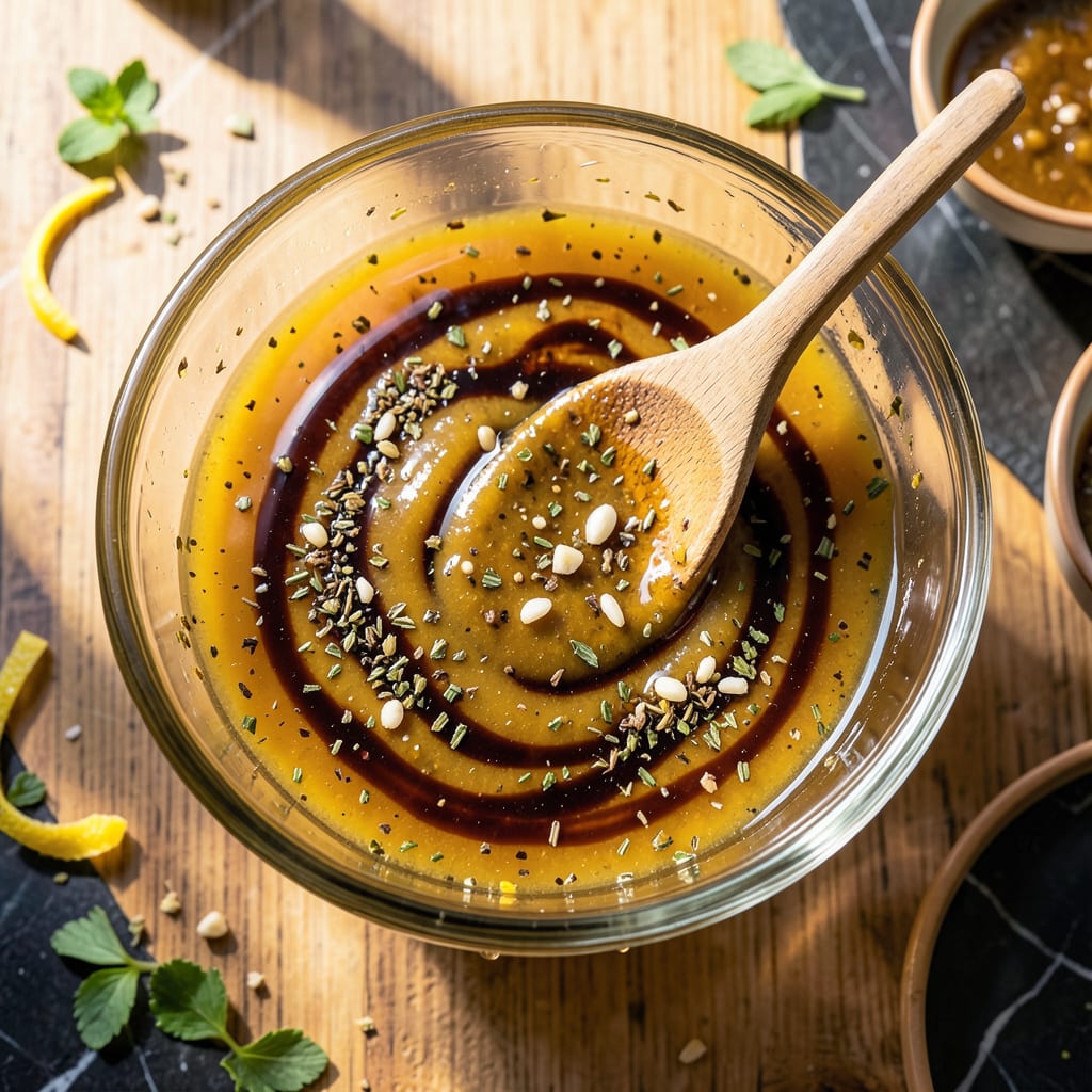 Comprehensive Fat Free Italian Salad Dressing Recipe: Zesty Mediterranean Freshness Without The Oil visual reference