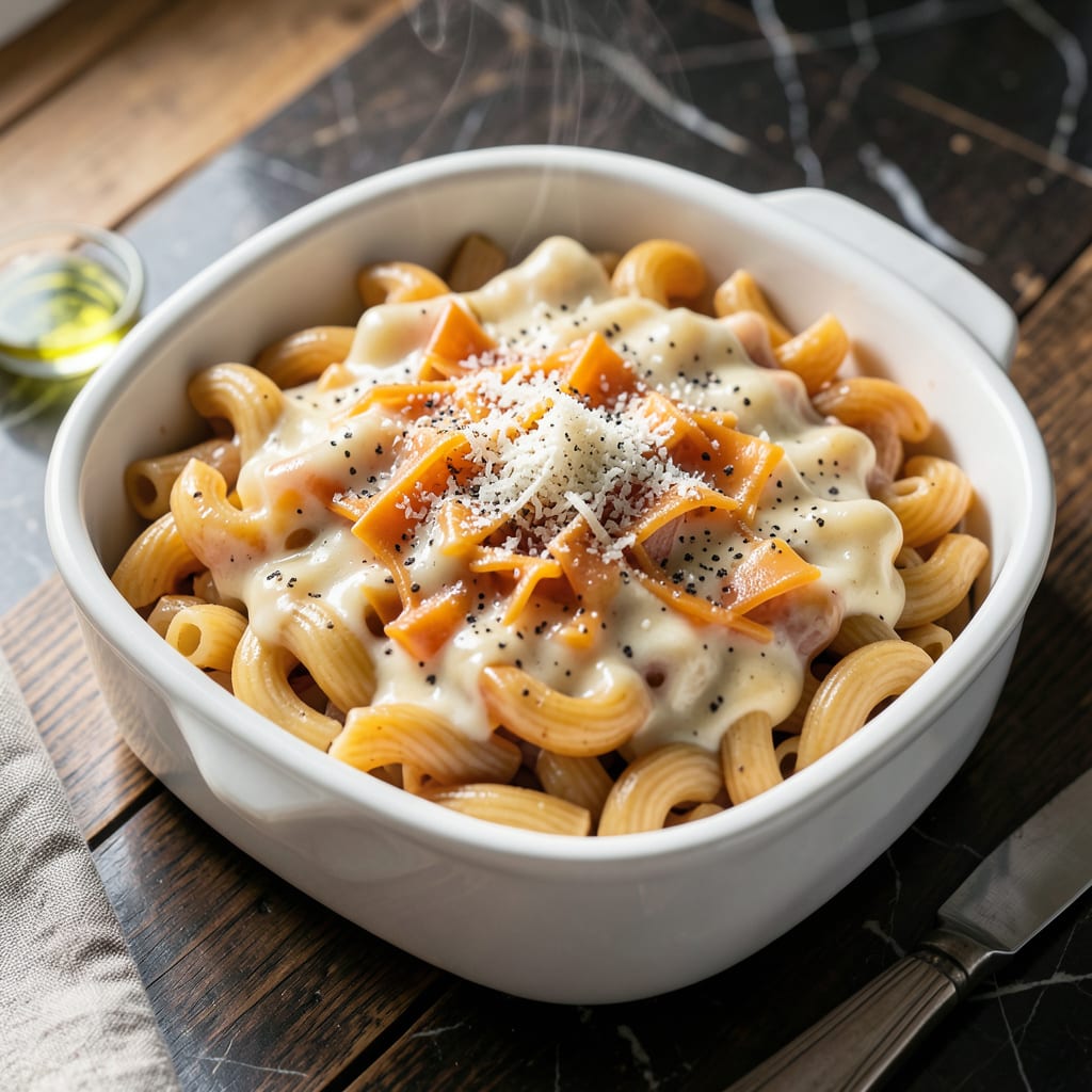 Comprehensive fat free mac n cheese recipe visual reference