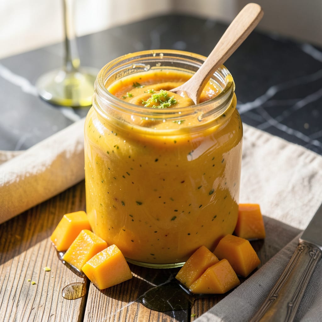 Complete Fat Free Mango Dressing Recipe: Tropical Sweetness Without the Oil overview image