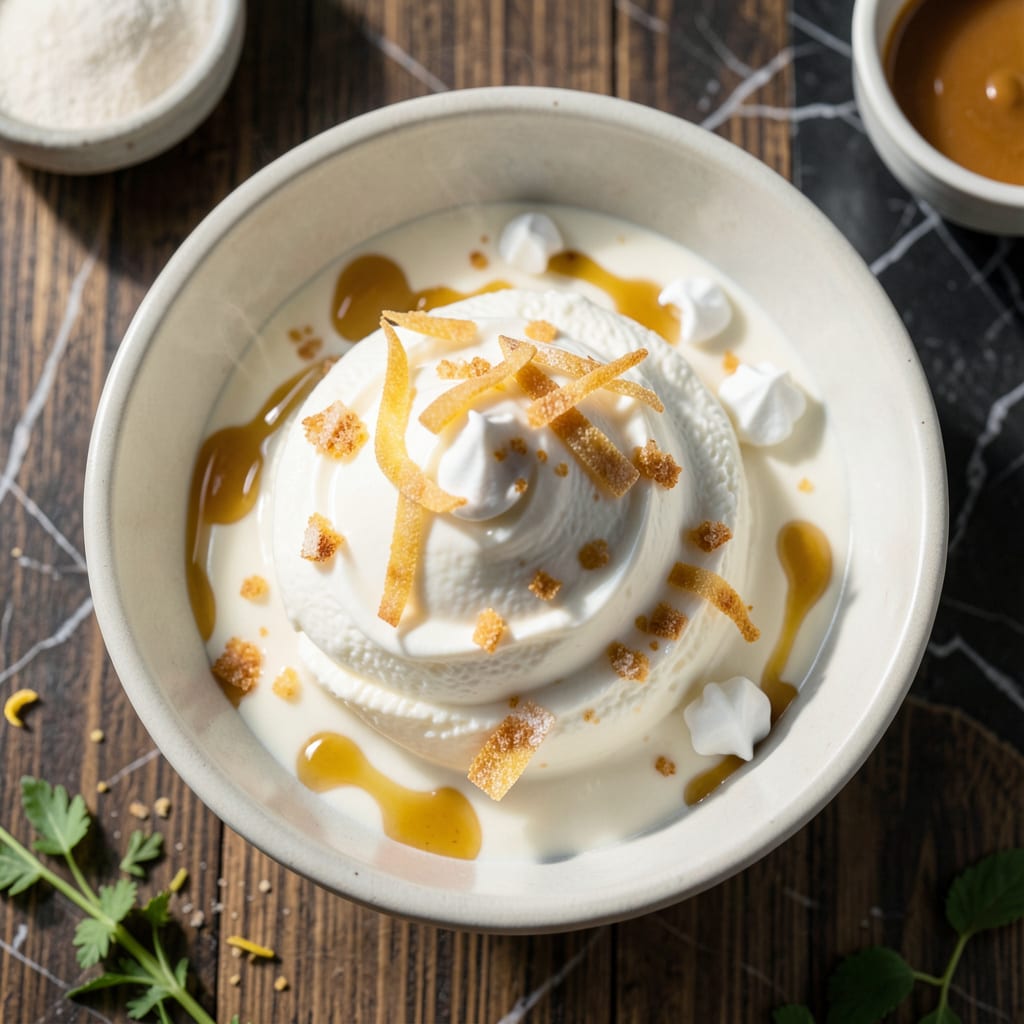 Complete Fat Free Milk Ice Cream Recipe: Churned Lightness With No Heavy Cream overview image
