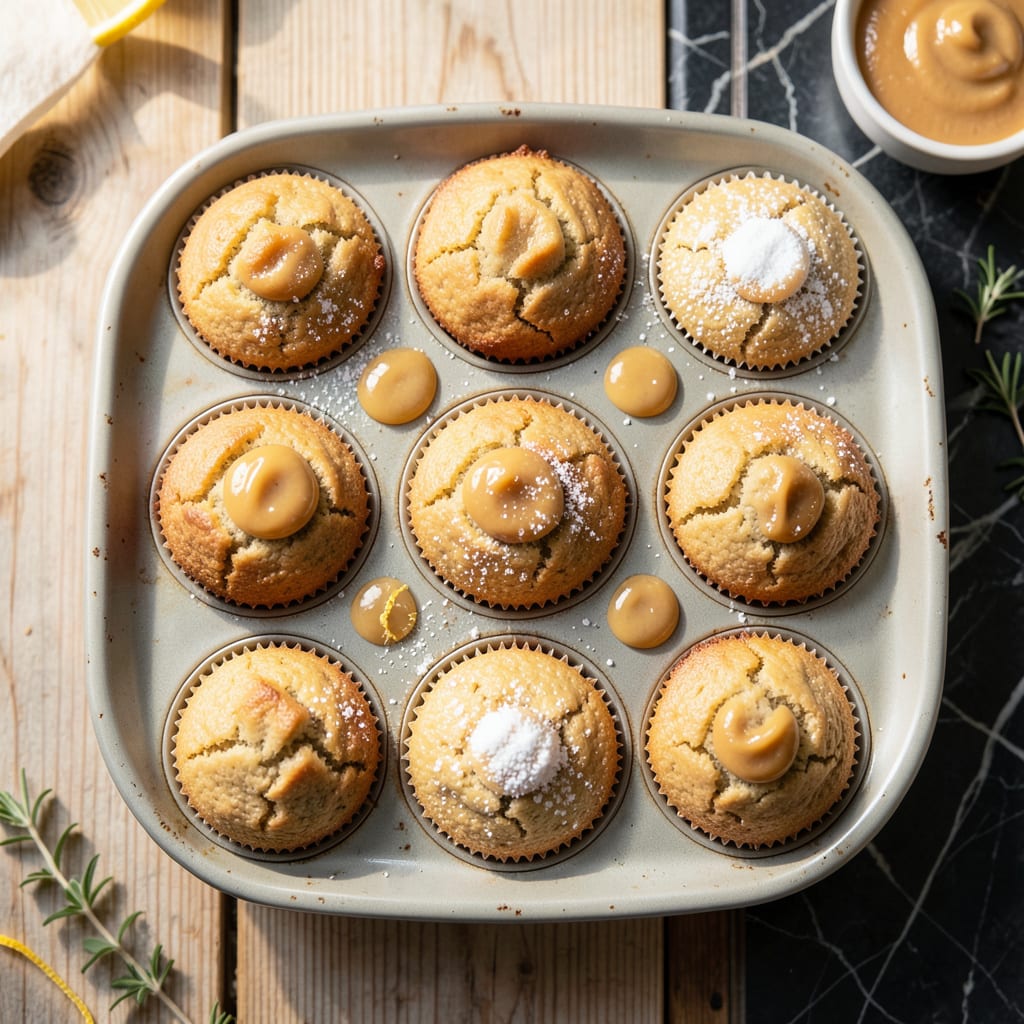 Comprehensive fat free muffin recipe visual reference