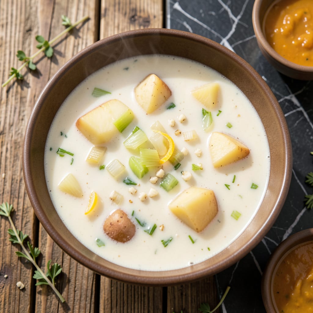Fat Free Potato Soup Recipe: Velvety Texture Without the Oil detailed visual guide