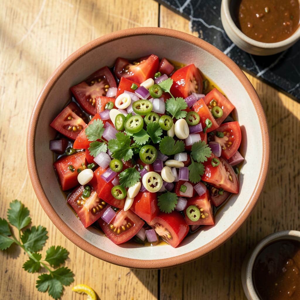 Fat Free Salsa Recipe: Zesty Freshness Without the Oil illustration with key details
