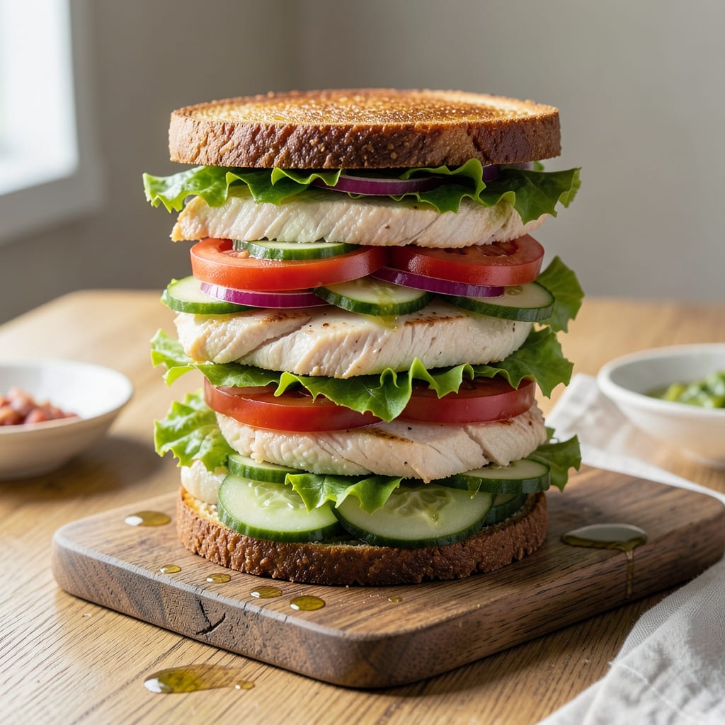 Fat Free Sandwich Recipe: Lean and Flavorful Lunch in Minutes detailed visual guide