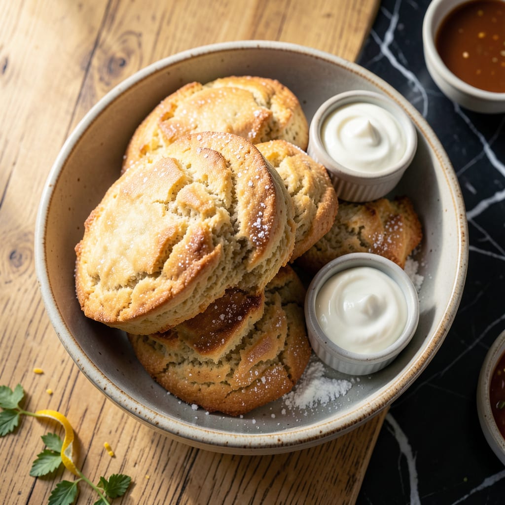 Visual representation of Fat Free Scone Recipe: Light and Airy Indulgence Without Compromise