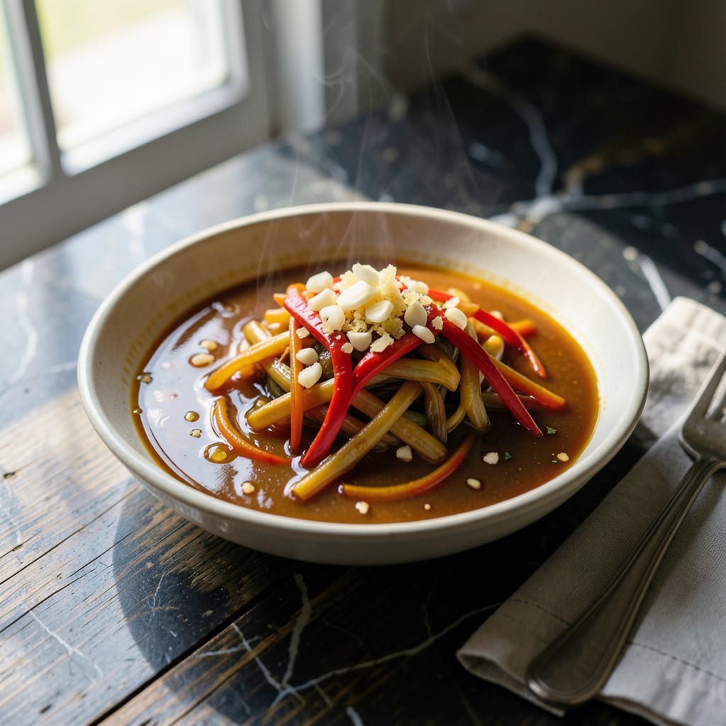 Fat Free Stir Fry Sauce Recipe: Bold Umami Without the Oil example with annotations