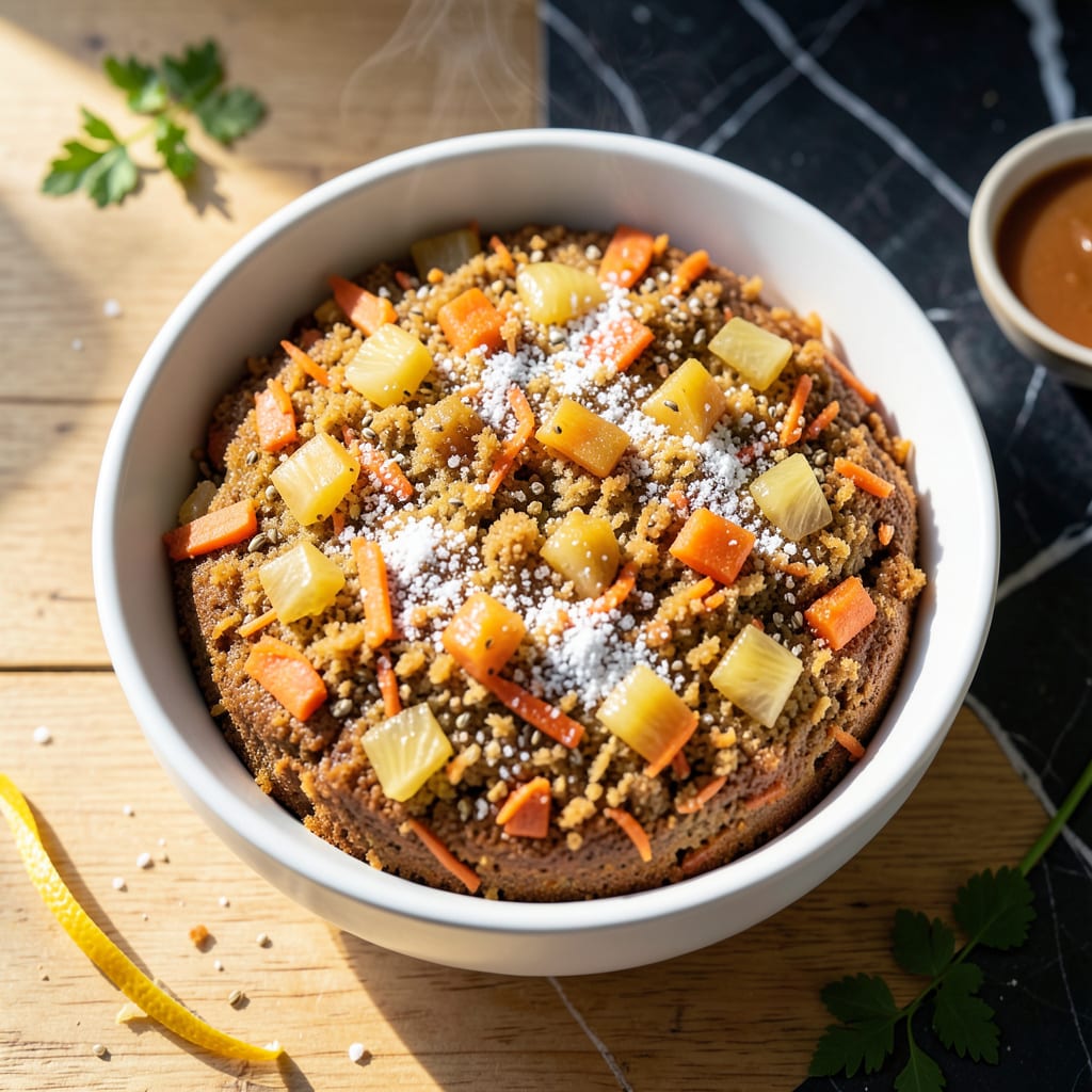 Complete Fat Free Sugar Free Carrot Cake Recipe: Moist Crumb With Zero Guilt overview image