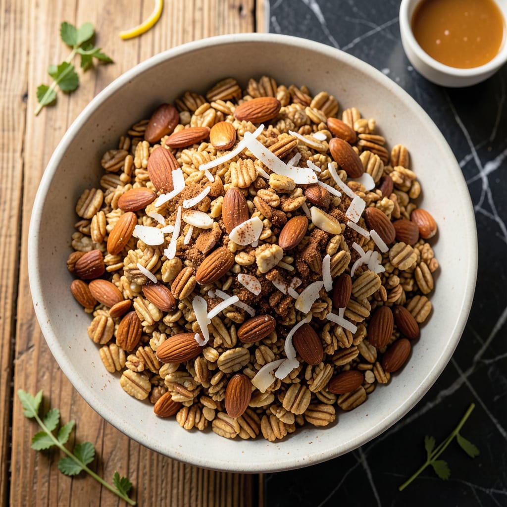 Fat Free Sugar Free Granola Recipe: Crunchy Clusters Without the Guilt