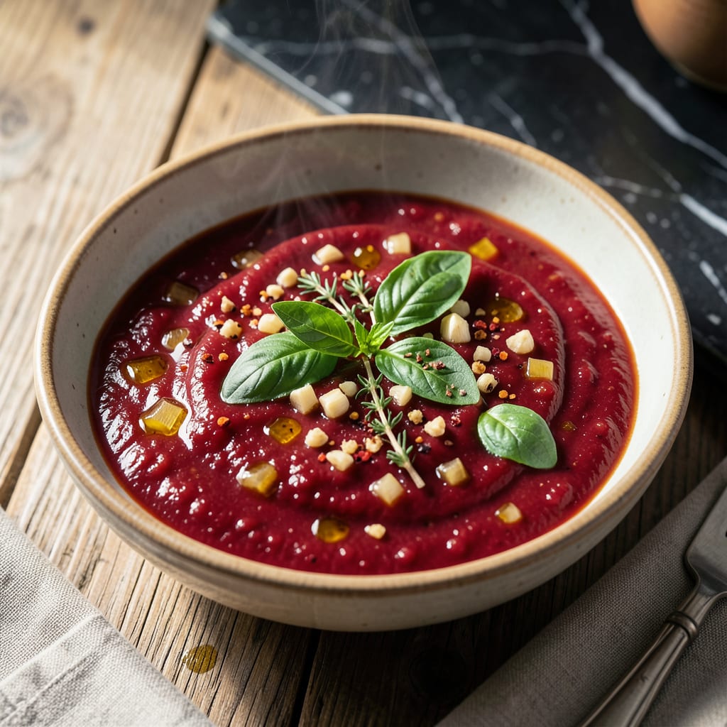 fat free tomato sauce recipe illustration with key details
