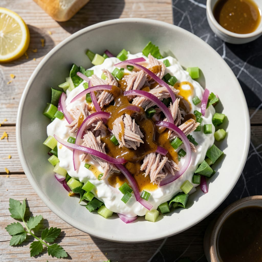 Fat Free Tuna Salad Recipe: Protein-Packed Lunch Without the Oil