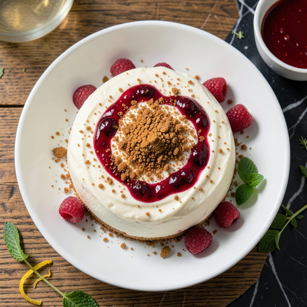 Visual representation of Fat Free Yogurt Cheesecake Recipe: Light and Silky Indulgence Without the Guilt
