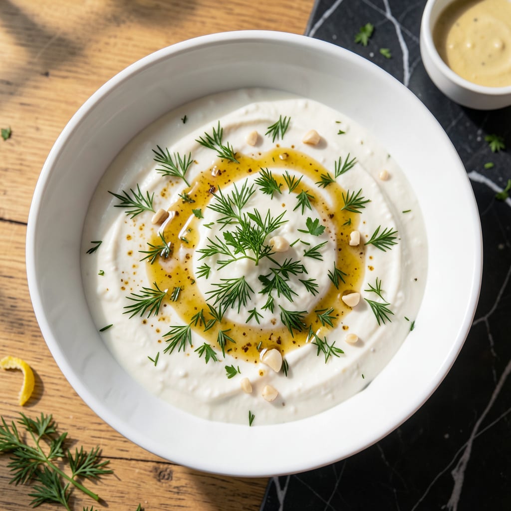 Comprehensive fat free yogurt dip recipe visual reference