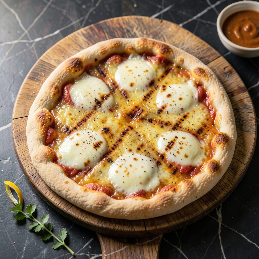 Visual representation of Fat Head Pizza Dough Recipe: Keto Friendly Crust With Cheesy Bite