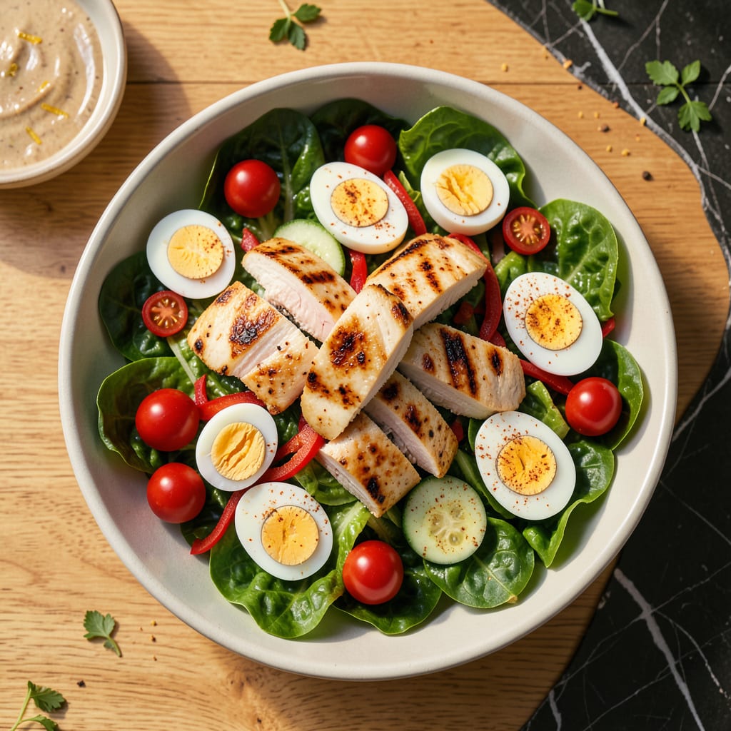 Fat Loss Salad Recipe: High-Protein Crunch Without the Oil