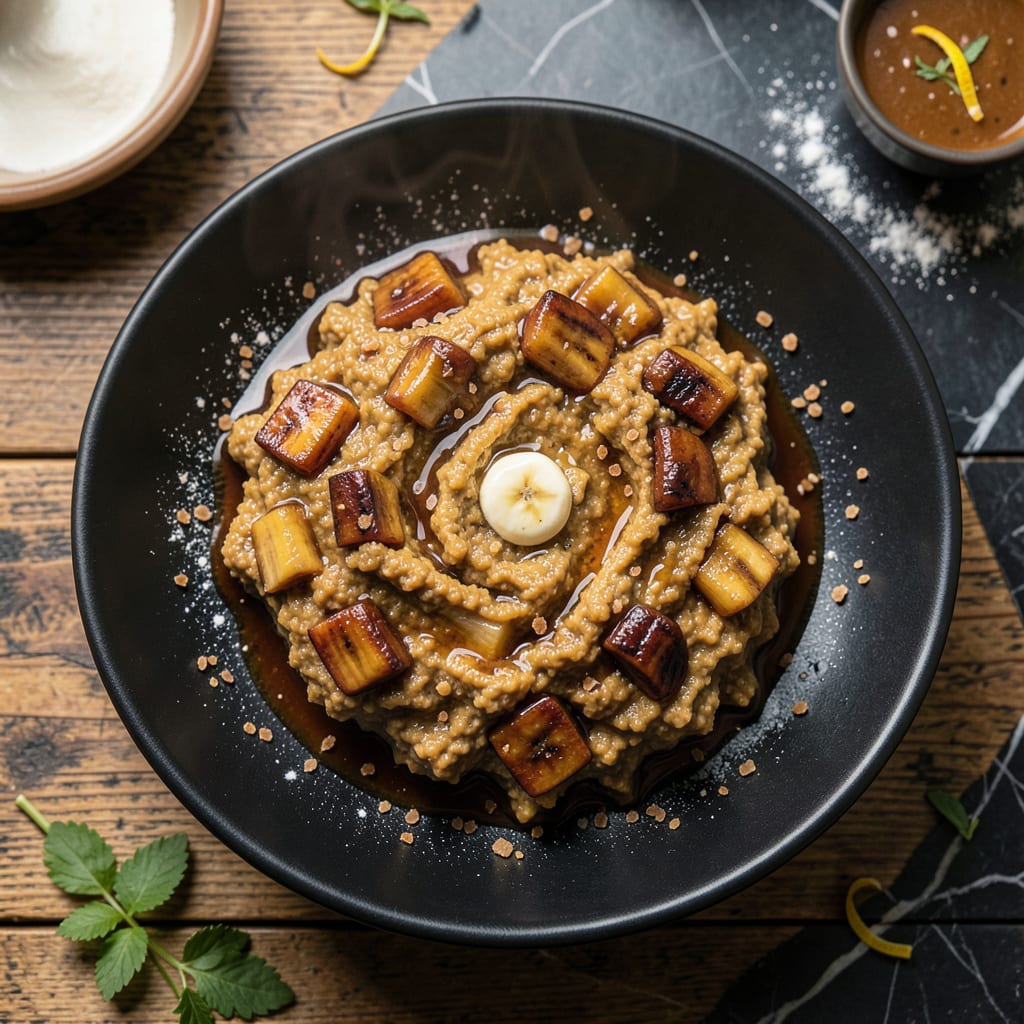 Visual representation of Fat Tuesday Banana Banshee Recipe: Spiced Rum Infused Boozy Delight