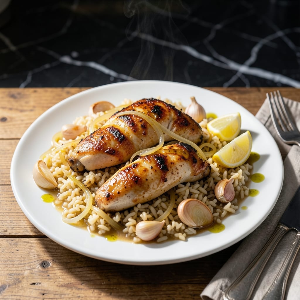 One Pot Chicken and Orzo Recipe: Lemon-Herb Infused Ease