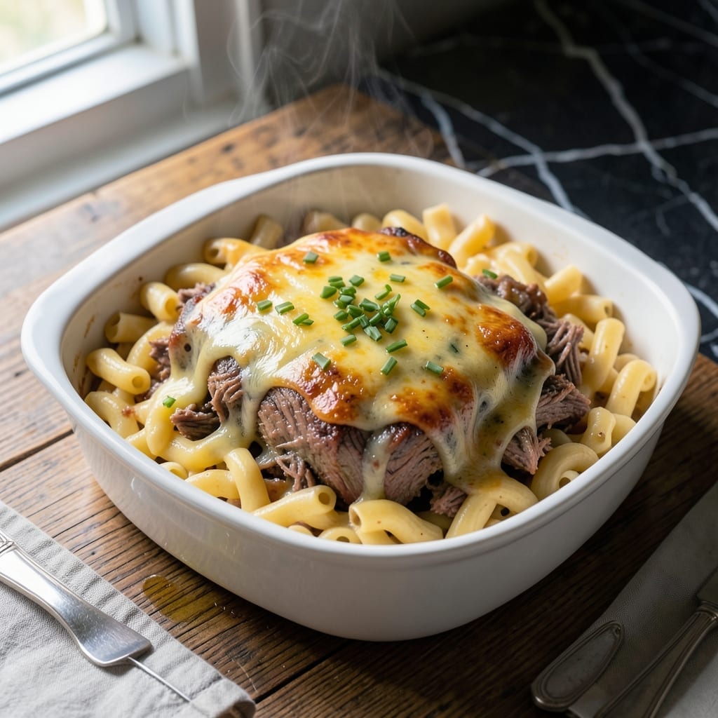 Pot Roast Mac And Cheese Recipe: Slow-Cooked Beef Meets Creamy Pasta