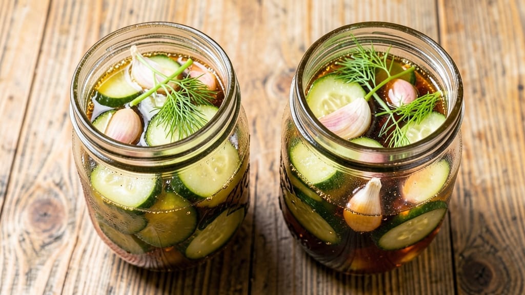 9-Day Sweet Pickles Recipe: Fermented Fruity Crunch in 9 Days