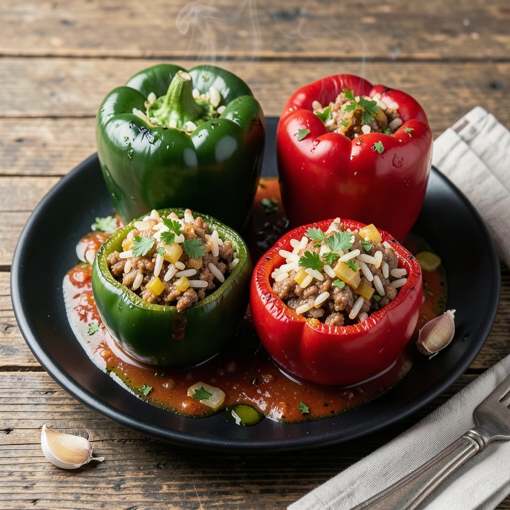 Instant Pot Recipe for Stuffed Peppers: Pressure-Cooked Cheesy Perfection