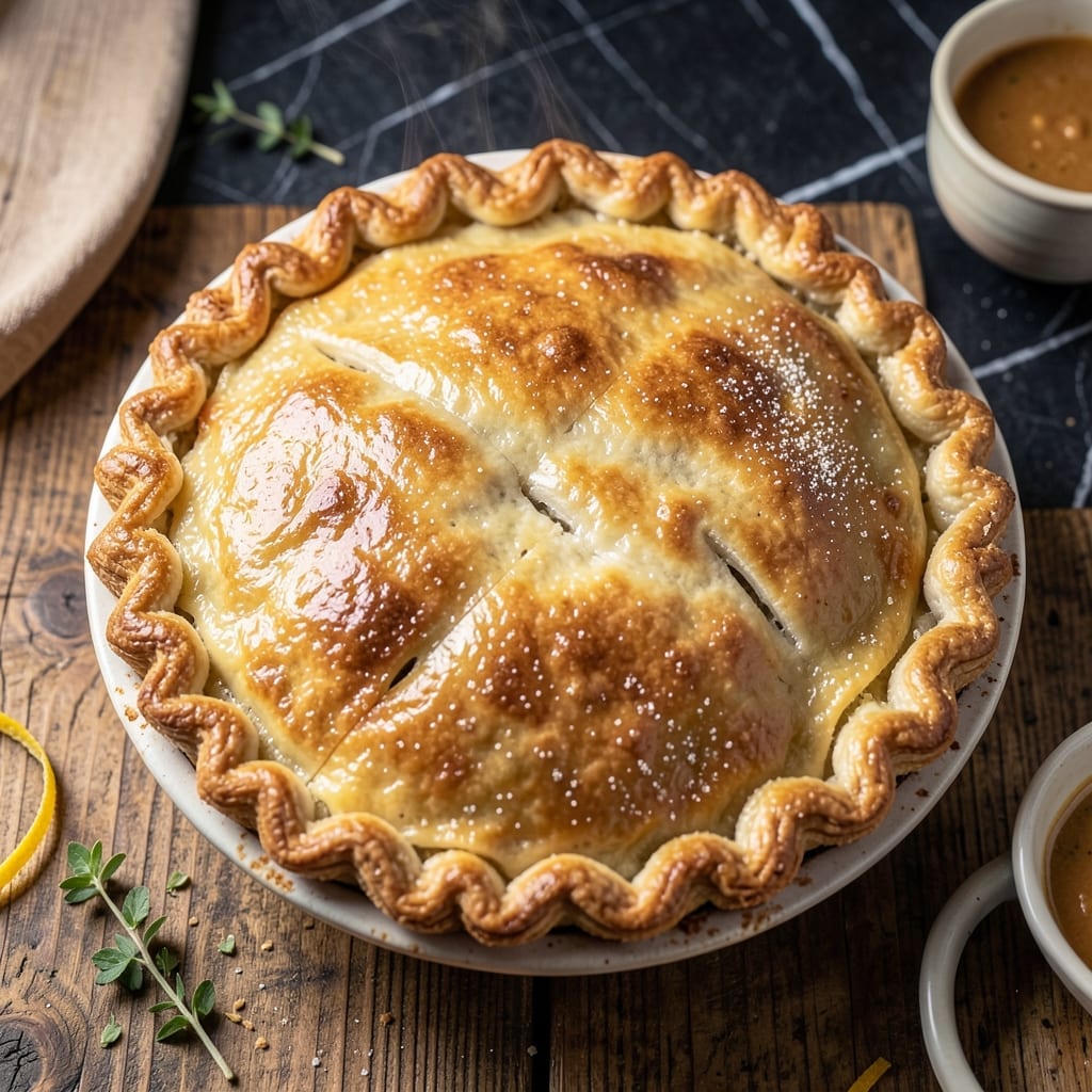 Chicken Pot Pie Crust Recipe With Crisco: Flaky Layers That Shatter With Every Bite
