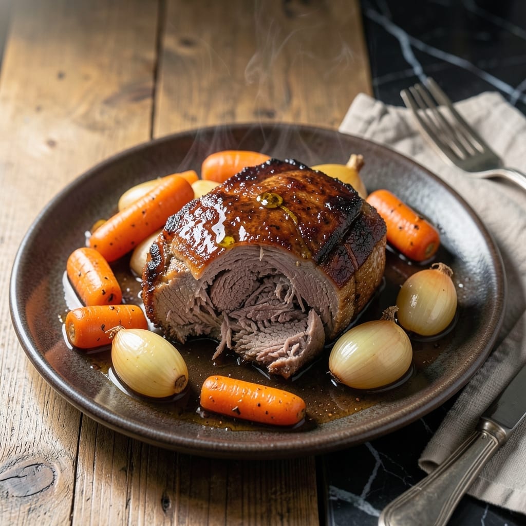 Crock Pot Roast Recipe With Beer: Beer-Braised Tenderness for Sunday Supper