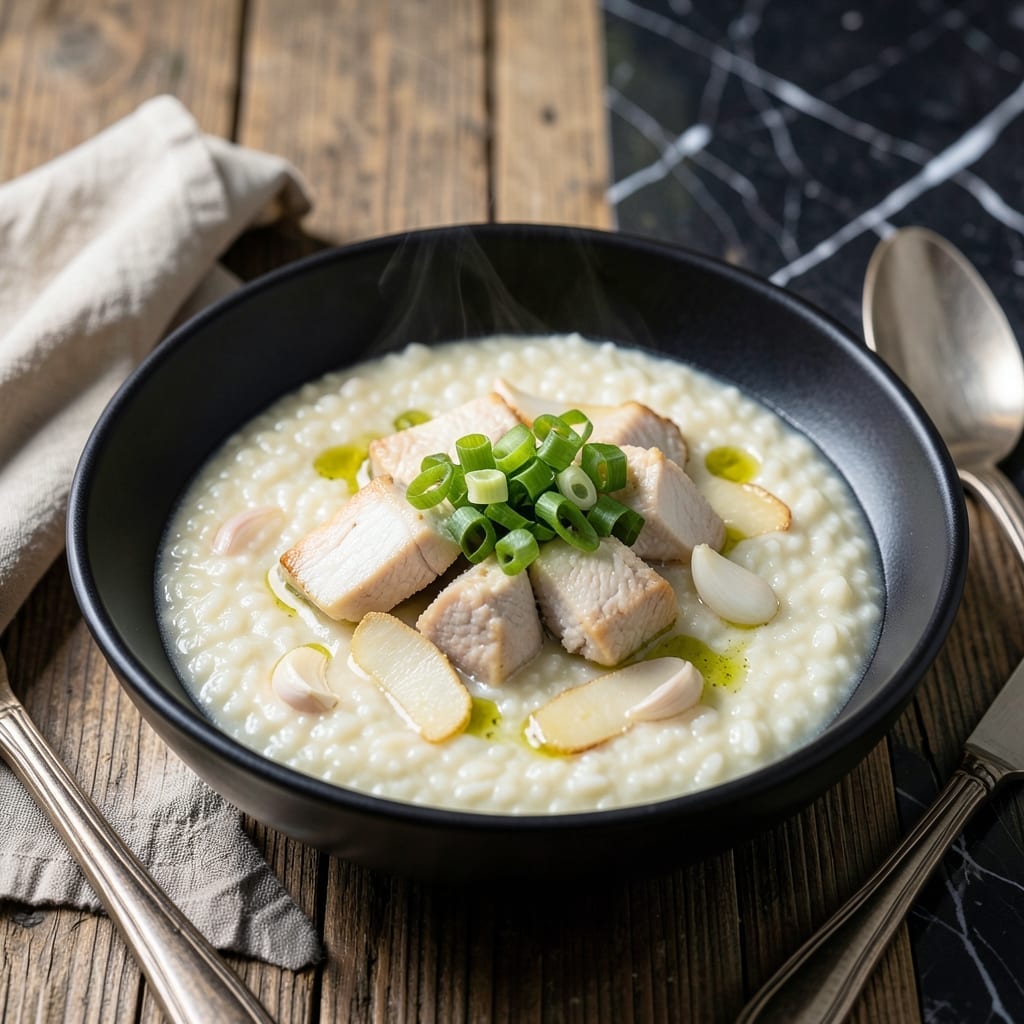 Instant Pot Lugaw Recipe: Filipino-Style Congee with Ginger and Garlic Instant Pot Lugaw Recipe: Filipino-Style Congee with Ginger and Garlic