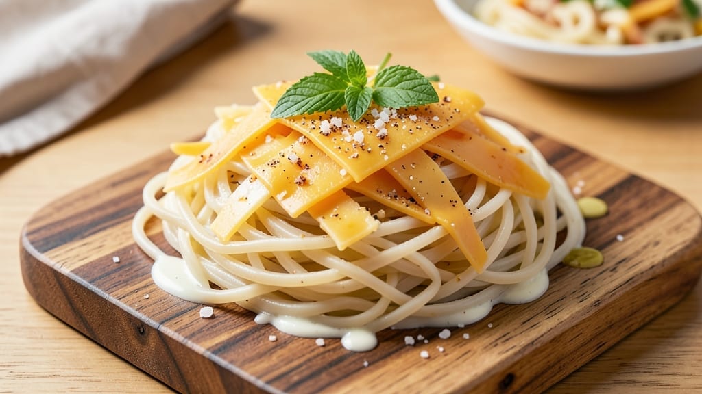 2-Ingredient Keto Pasta Recipe: Cheesy, Creamy One-Pan Magic