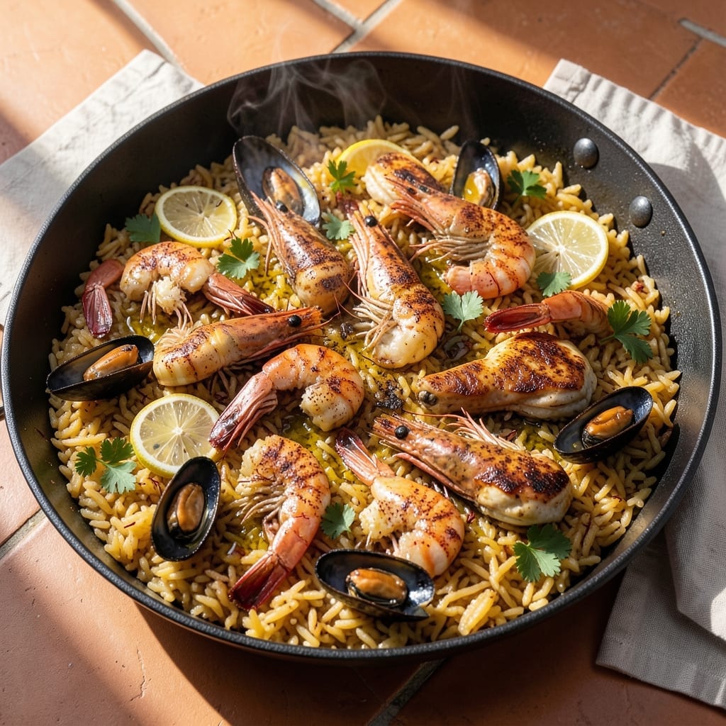 One Pot Paella Recipe: Saffron-Infused Spanish Feast One Pot Paella Recipe: Saffron-Infused Spanish Feast