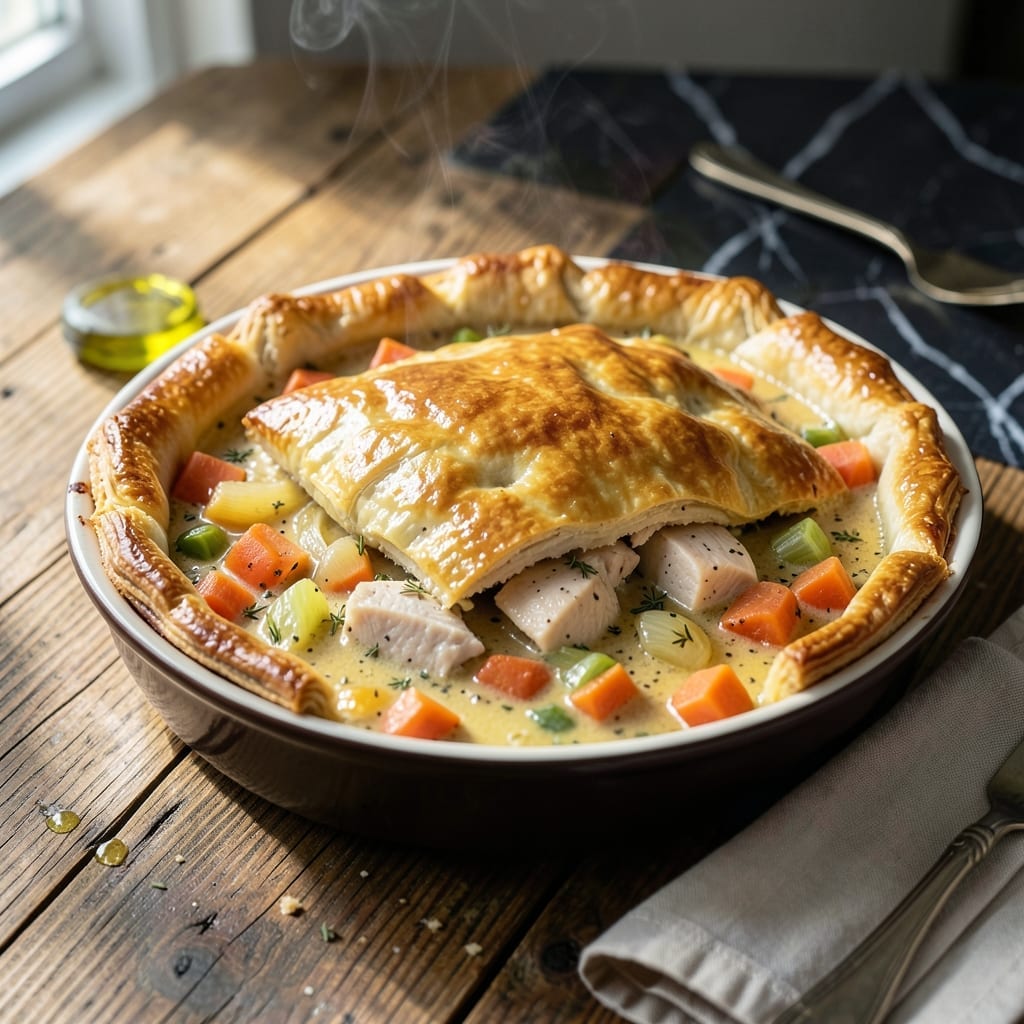 Chef Ramsay Chicken Pot Pie Recipe: Buttery Crust With Gourmet Filling