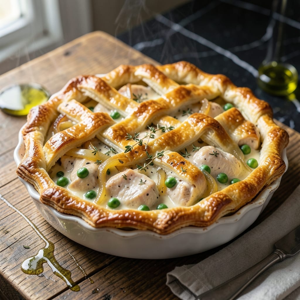 Chicken Pot Pie Recipe With Homemade Crust: Buttery Layers Over Hearty Stew