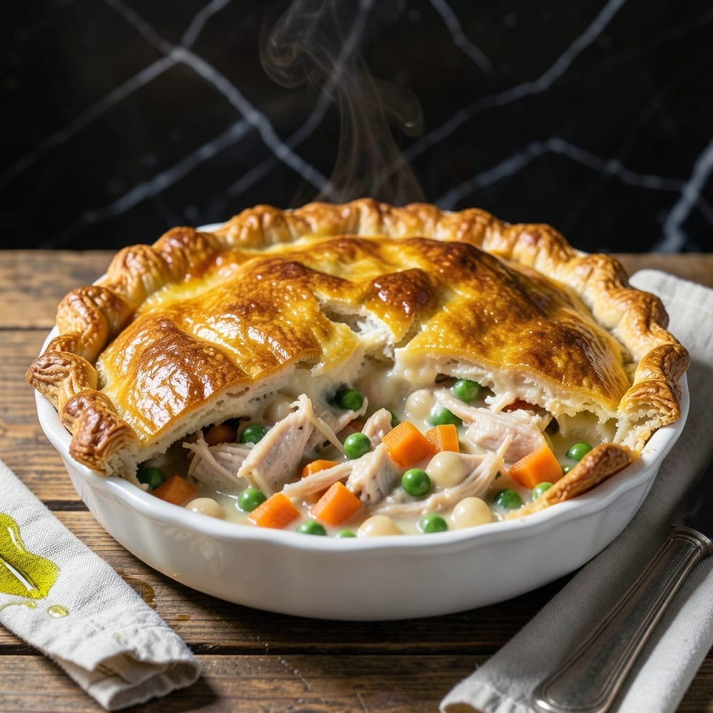 Kirkland Canned Chicken Pot Pie Recipe: Flaky Crust With Savory Filling