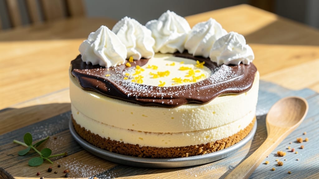 3 Cream Cheese Cheesecake Recipe: Triple-Layered Bliss With No Bake Ease