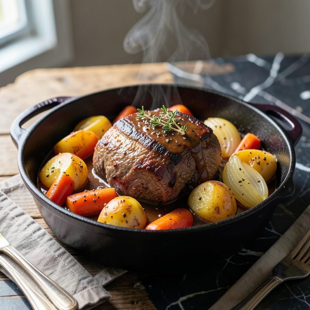 Best Slow Cook Pot Roast Recipe: Red Wine and Herb Braised Mastery Best Slow Cook Pot Roast Recipe: Red Wine and Herb Braised Mastery