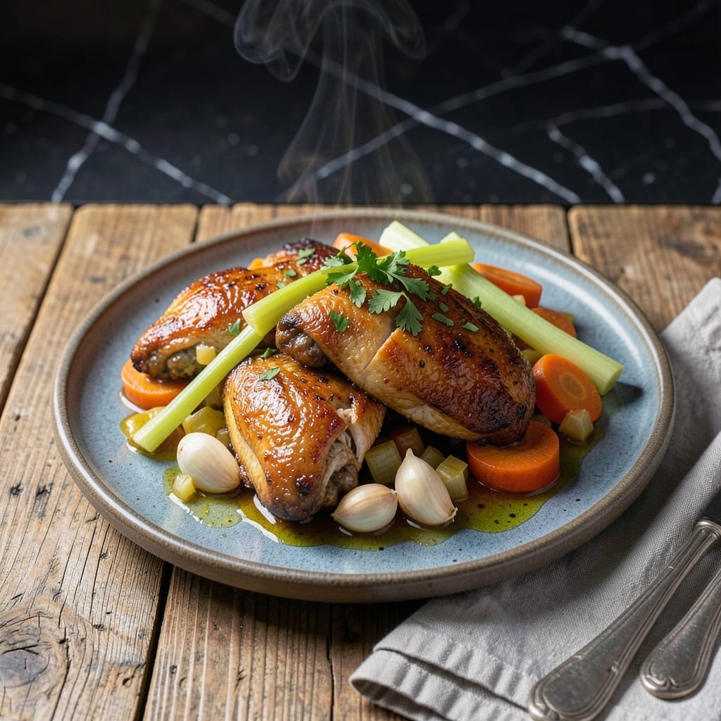 Instant Pot Braised Chicken Recipe: Herb-Infused Tenderness in 30 Minutes